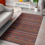 Tribal Ethnic Pattern Print Area Rug