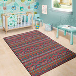 Tribal Ethnic Pattern Print Area Rug