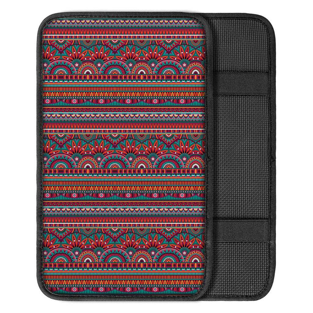 Tribal Ethnic Pattern Print Car Center Console Cover