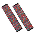 Tribal Ethnic Pattern Print Car Seat Belt Covers