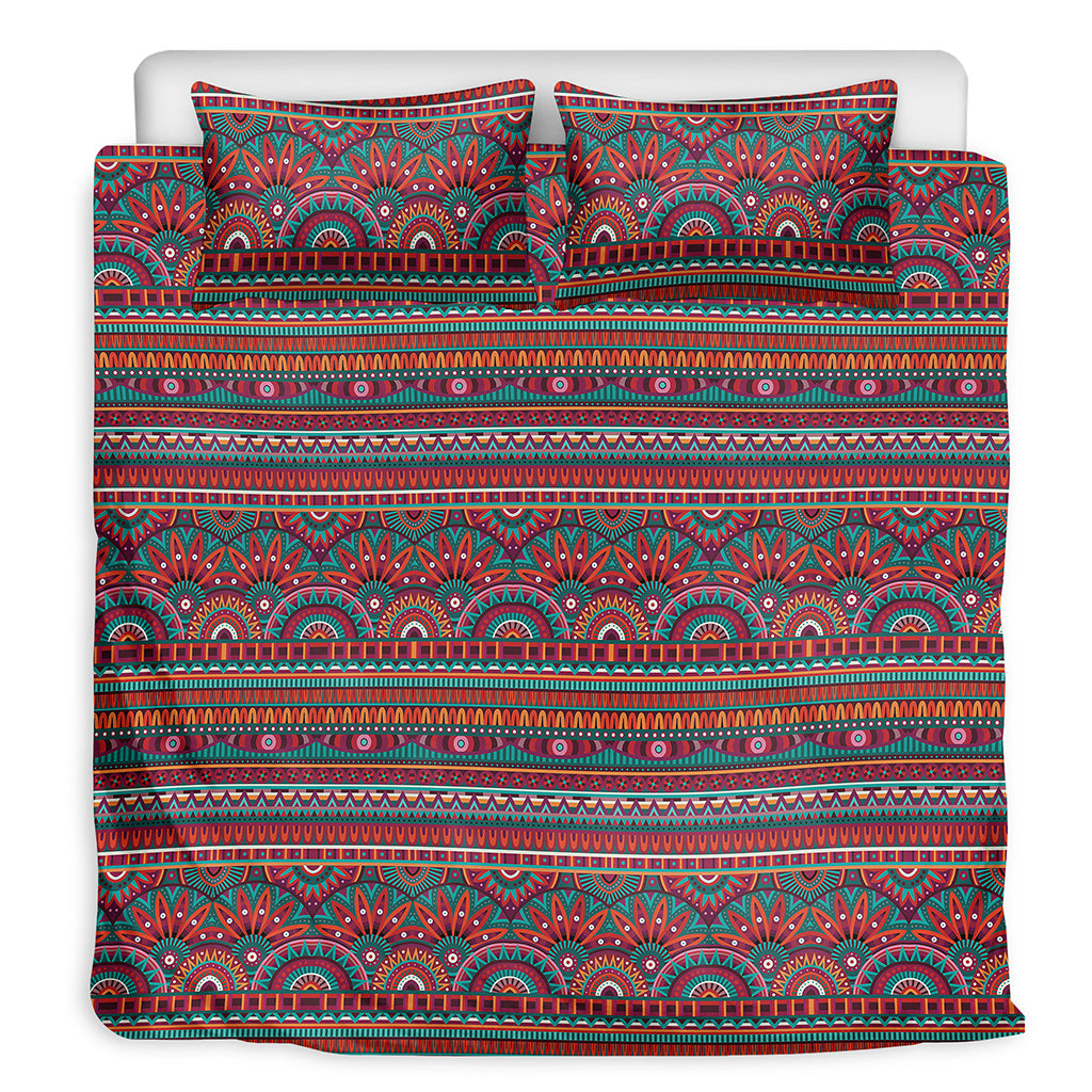 Tribal Ethnic Pattern Print Duvet Cover Bedding Set