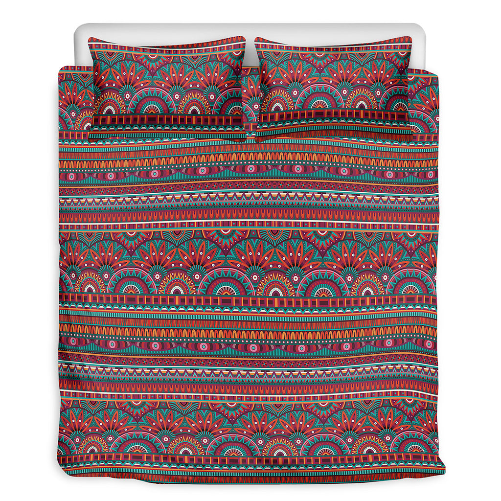 Tribal Ethnic Pattern Print Duvet Cover Bedding Set