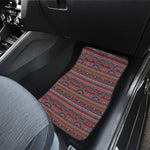 Tribal Ethnic Pattern Print Front Car Floor Mats