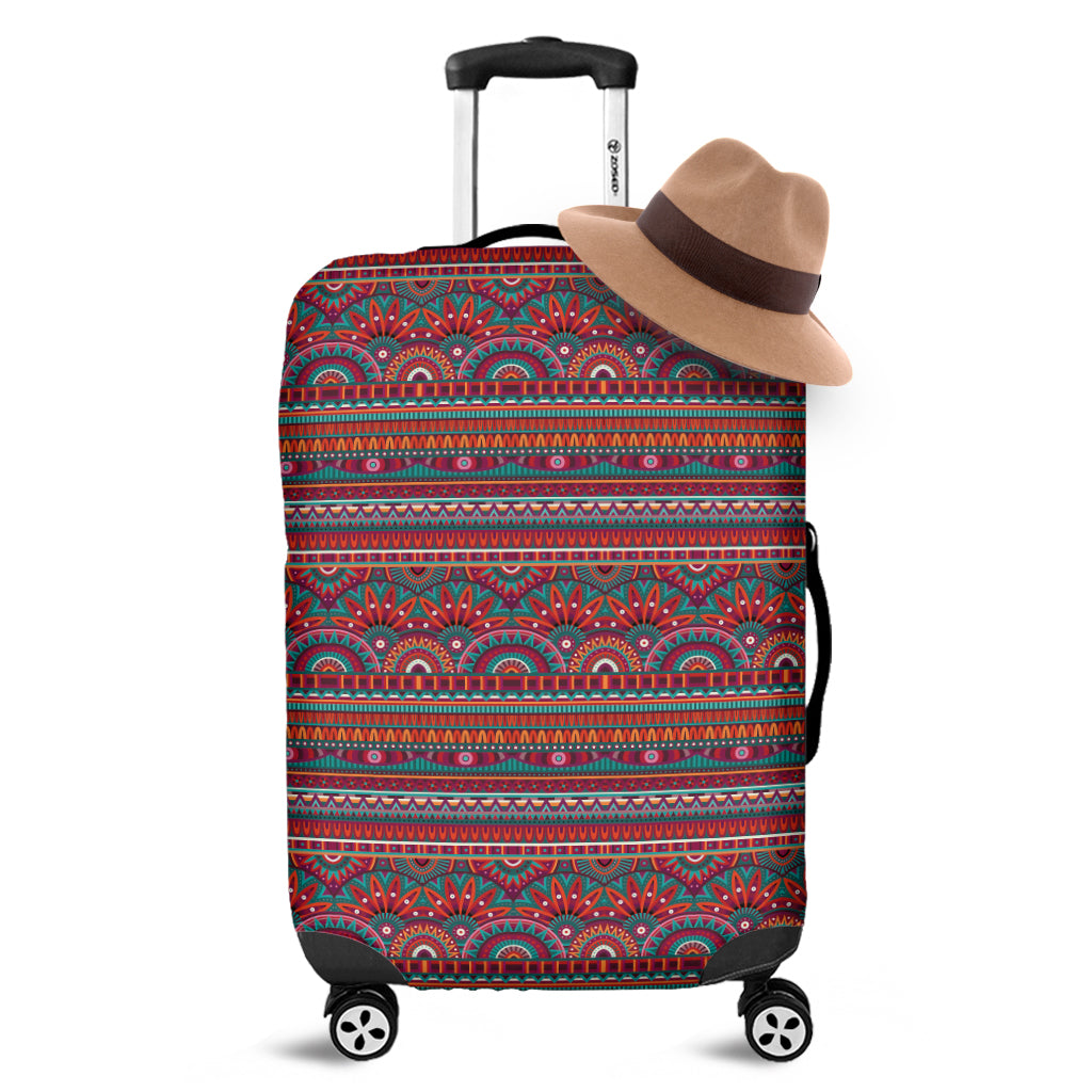 Tribal Ethnic Pattern Print Luggage Cover