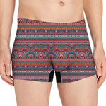 Tribal Ethnic Pattern Print Men's Boxer Briefs