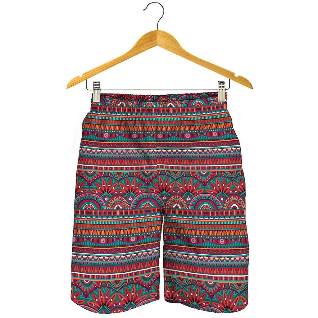 Tribal Ethnic Pattern Print Men's Shorts