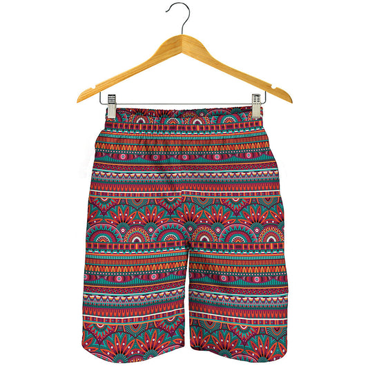Tribal Ethnic Pattern Print Men's Shorts