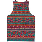 Tribal Ethnic Pattern Print Men's Tank Top
