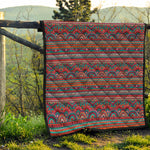 Tribal Ethnic Pattern Print Quilt