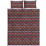 Tribal Ethnic Pattern Print Quilt Bed Set