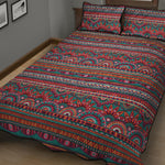 Tribal Ethnic Pattern Print Quilt Bed Set