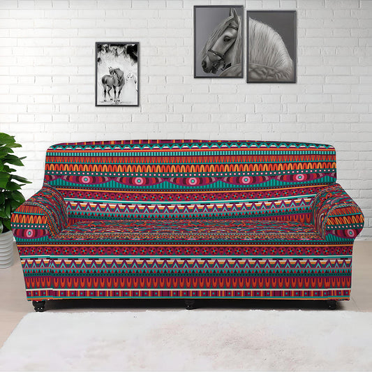 Tribal Ethnic Pattern Print Sofa Cover