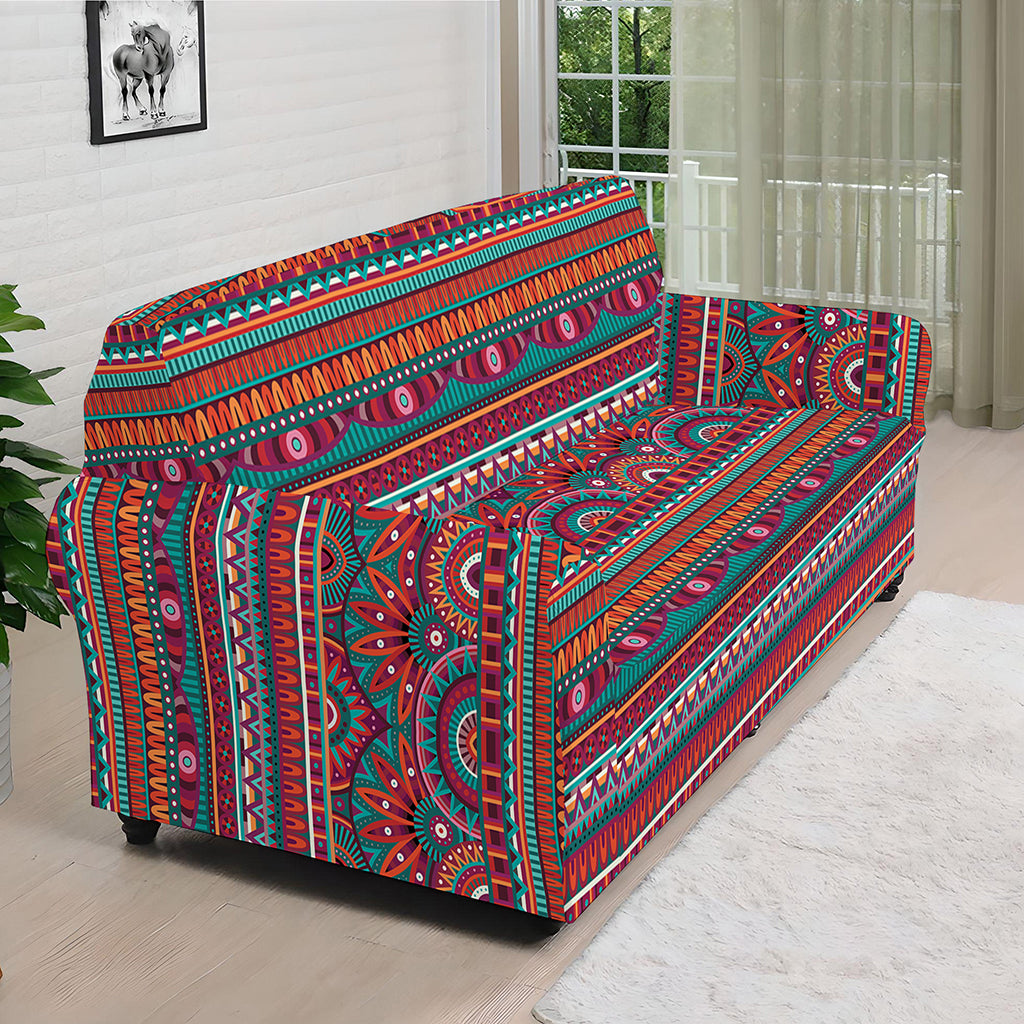 Tribal Ethnic Pattern Print Sofa Cover