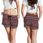 Tribal Ethnic Pattern Print Women's Shorts