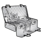 Tribal Indian Bull Skull Print Pet Car Back Seat Cover