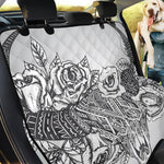 Tribal Indian Bull Skull Print Pet Car Back Seat Cover