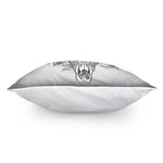 Tribal Indian Bull Skull Print Pillow Cover