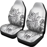 Tribal Indian Bull Skull Print Universal Fit Car Seat Covers