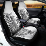 Tribal Indian Bull Skull Print Universal Fit Car Seat Covers