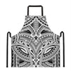 Tribal Maori Polynesian Tattoo Print Apron