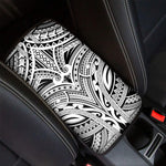 Tribal Maori Polynesian Tattoo Print Car Center Console Cover