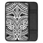 Tribal Maori Polynesian Tattoo Print Car Center Console Cover