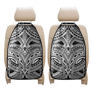 Tribal Maori Polynesian Tattoo Print Car Seat Organizers