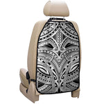 Tribal Maori Polynesian Tattoo Print Car Seat Organizers