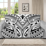 Tribal Maori Polynesian Tattoo Print Futon Protector