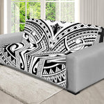 Tribal Maori Polynesian Tattoo Print Futon Protector