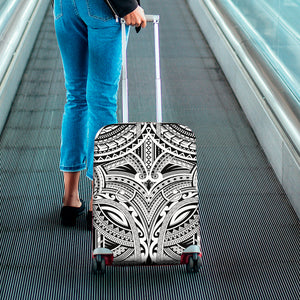 Tribal Maori Polynesian Tattoo Print Luggage Cover