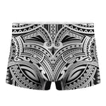 Tribal Maori Polynesian Tattoo Print Men's Boxer Briefs