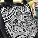 Tribal Maori Polynesian Tattoo Print Pet Car Back Seat Cover