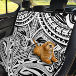 Tribal Maori Polynesian Tattoo Print Pet Car Back Seat Cover