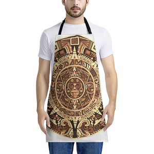 Tribal Maya Calendar Print Apron