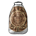 Tribal Maya Calendar Print Car Seat Organizers