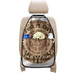 Tribal Maya Calendar Print Car Seat Organizers