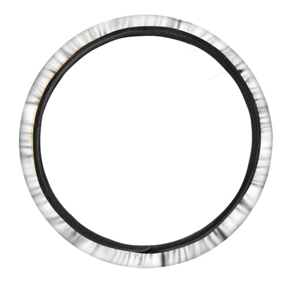 Tribal Maya Calendar Print Car Steering Wheel Cover
