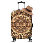 Tribal Maya Calendar Print Luggage Cover