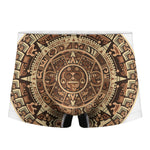 Tribal Maya Calendar Print Men's Boxer Briefs