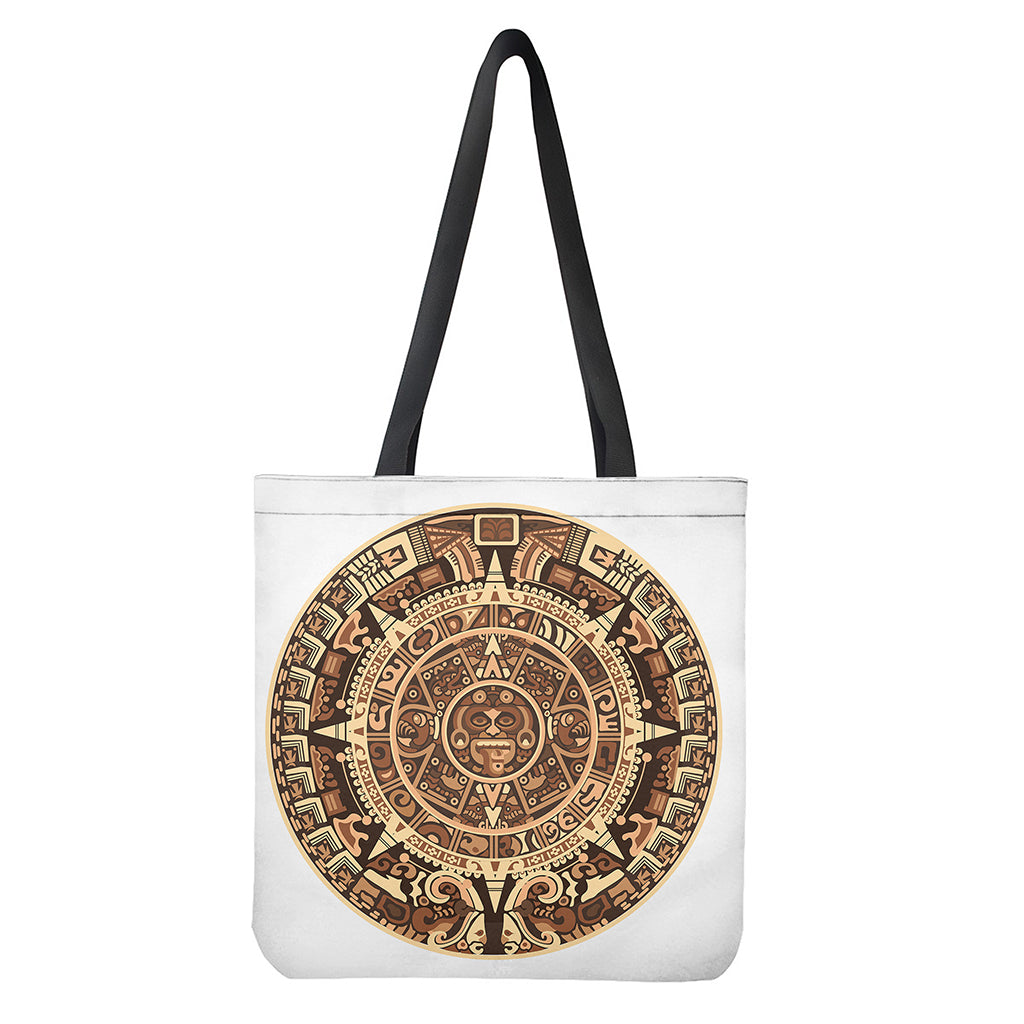 Tribal Maya Calendar Print Tote Bag