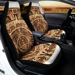 Tribal Maya Calendar Print Universal Fit Car Seat Covers