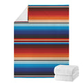Tribal Mexican Blanket Pattern Print Blanket