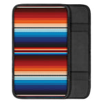 Tribal Mexican Blanket Pattern Print Car Center Console Cover