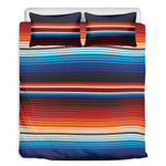 Tribal Mexican Blanket Pattern Print Duvet Cover Bedding Set