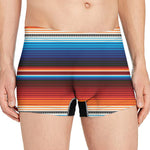 Tribal Mexican Blanket Pattern Print Men's Boxer Briefs