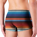 Tribal Mexican Blanket Pattern Print Men's Boxer Briefs