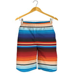 Tribal Mexican Blanket Pattern Print Men's Shorts