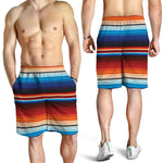 Tribal Mexican Blanket Pattern Print Men's Shorts