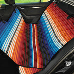 Tribal Mexican Blanket Pattern Print Pet Car Back Seat Cover